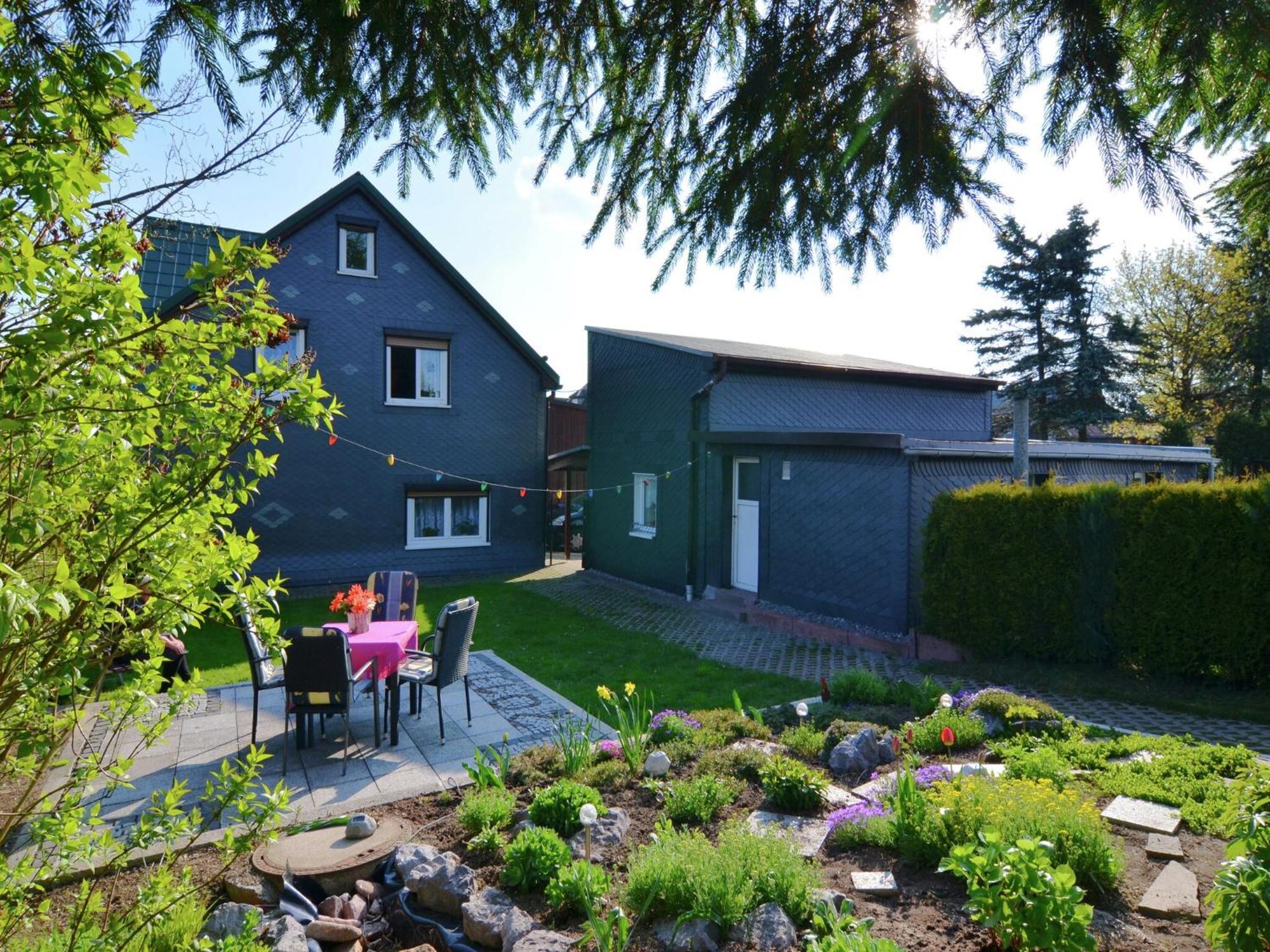 Holiday Home In Neustadt Am Rennsteig With Pond Exterior photo